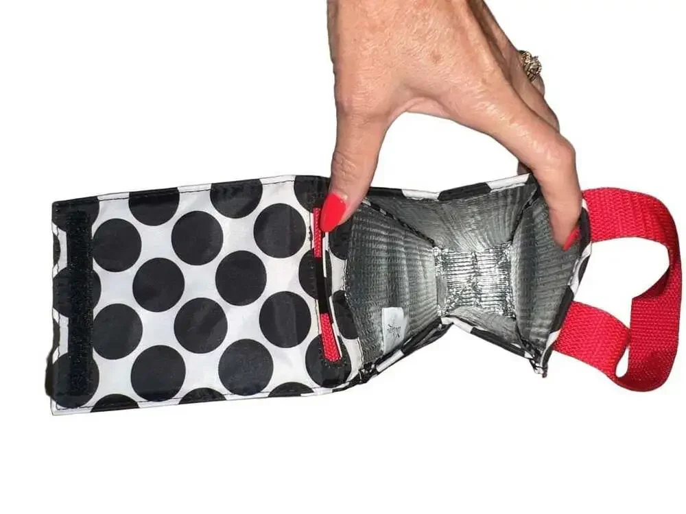Thirty-One Thermal Insulated Wine Bottle Tote Bag,